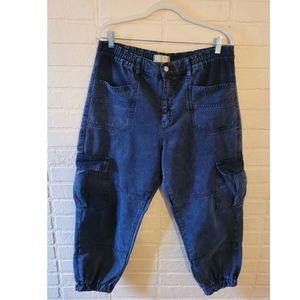 Free People Denim Joggers
